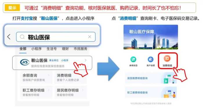 辽宁人注意喽！支付宝搜“医保”医保账户在线查